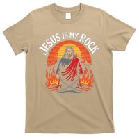 Jesus Is My Rock Biblical Christian Faith T-Shirt