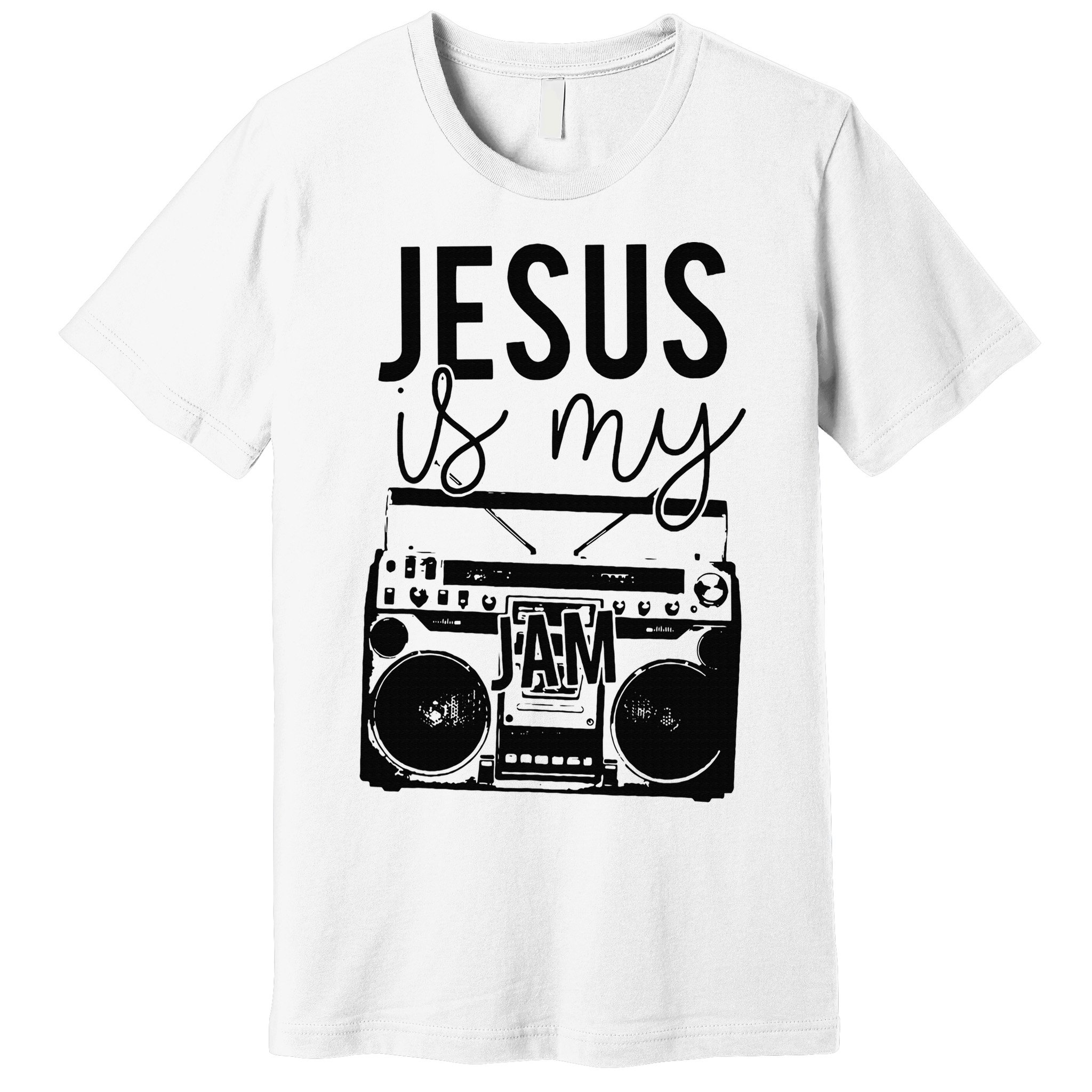 Jesus Is My Jam Christian Faith Lovers Premium T-Shirt