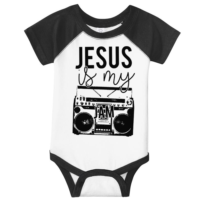Jesus Is My Jam Christian Faith Lovers Infant Baby Jersey Bodysuit