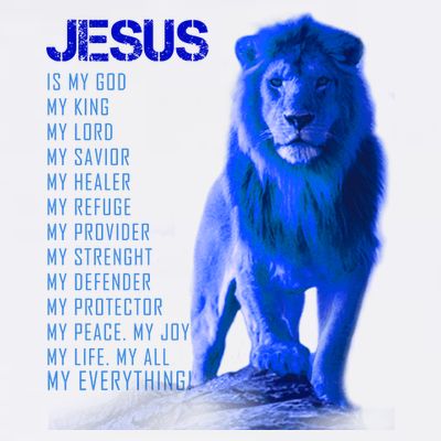 Jesus Is My Everything Quote Lion Christianity T-Shirt