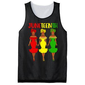 Juneteenth Is My Independence Day Afro Melanin Black Mesh Reversible Basketball Jersey Tank