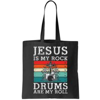 Jesus Is My Rock Drums Are My Roll Christian Drummer Bag