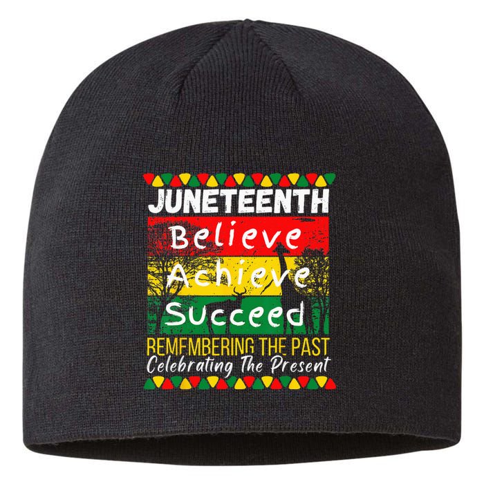 Juneteenth Is My Independence Day Black Pride Melanin Sustainable Beanie