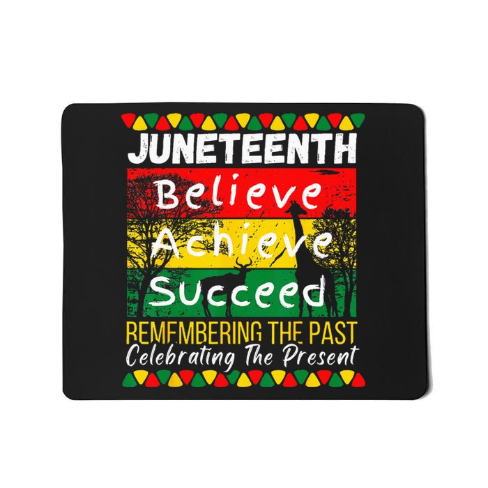 Juneteenth Is My Independence Day Black Pride Melanin Mousepad