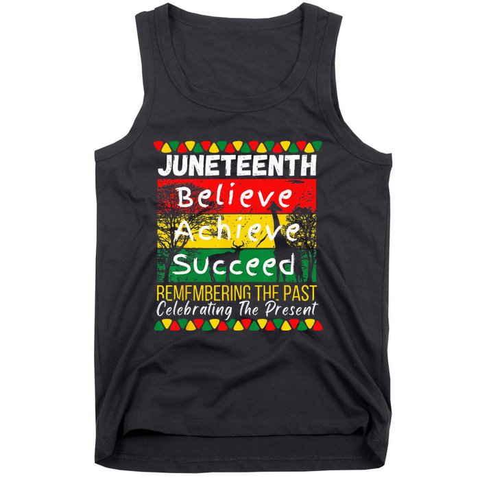 Juneteenth Is My Independence Day Black Pride Melanin Tank Top