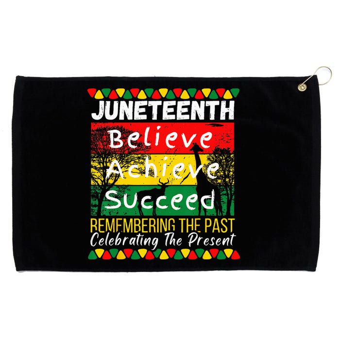 Juneteenth Is My Independence Day Black Pride Melanin Grommeted Golf Towel