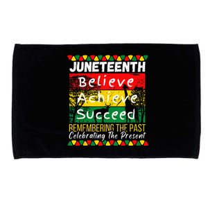 Juneteenth Is My Independence Day Black Pride Melanin Microfiber Hand Towel