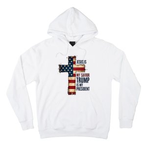 Jesus Is My Savior Trump Is My President Trump 2024 Maga Hoodie