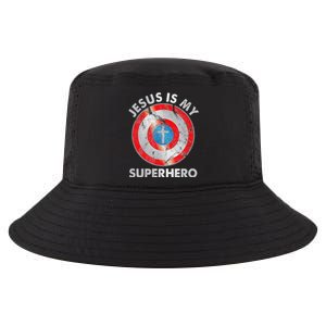 Jesus Is My SuperHero Christian Jesus Lovers Gift Cool Comfort Performance Bucket Hat