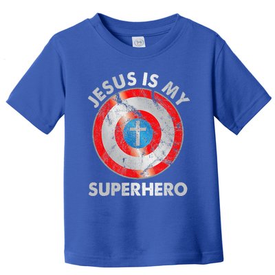 Jesus Is My SuperHero Christian Jesus Lovers Gift Toddler T-Shirt