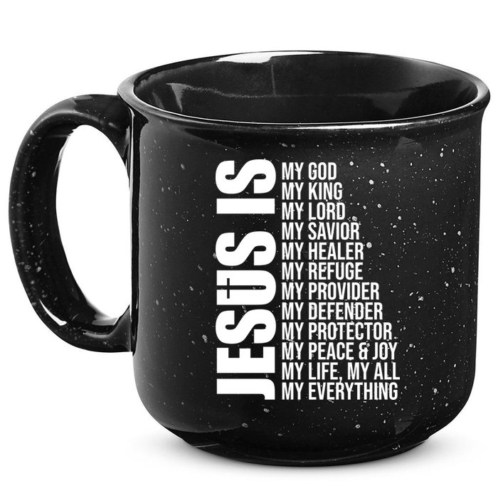 Jesus Is My Everything 15oz Campfire Ceramic Mug