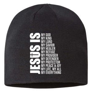 Jesus Is My Everything Sustainable Beanie