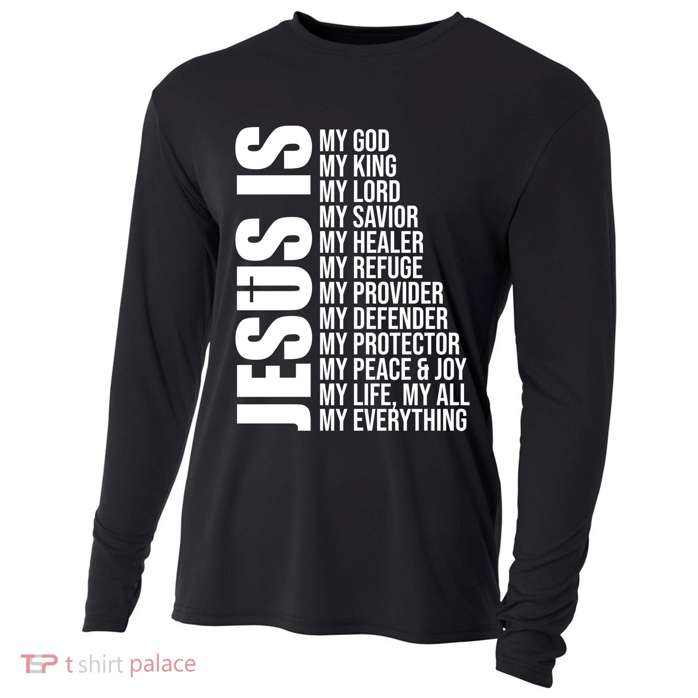 Jesus Is My Everything Cooling Performance Long Sleeve Crew