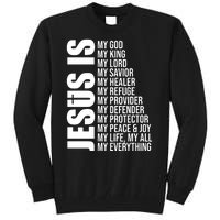 Jesus Is My Everything Tall Sweatshirt