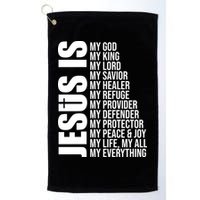 Jesus Is My Everything Golf Towel