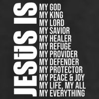 Jesus Is My Everything Golf Towel