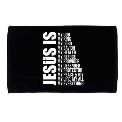 Jesus Is My Everything Microfiber Hand Towel