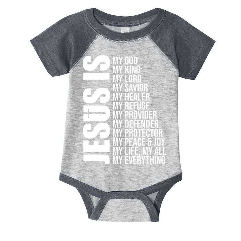 Jesus Is My Everything Infant Baby Jersey Bodysuit