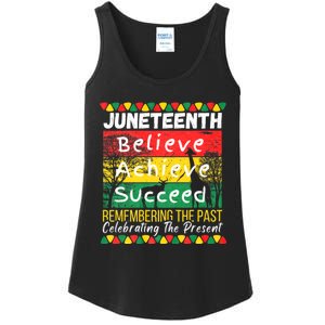 Juneteenth Is My Independence Day Black Pride Melanin Ladies Essential Tank