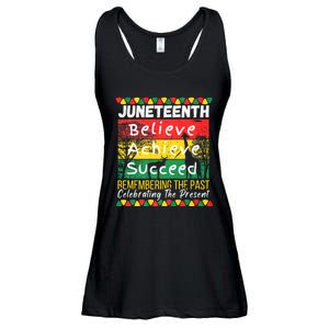 Juneteenth Is My Independence Day Black Pride Melanin Ladies Essential Flowy Tank