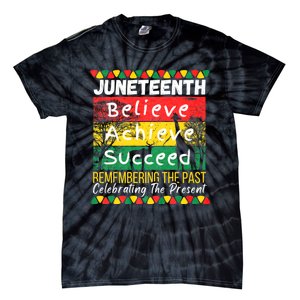 Juneteenth Is My Independence Day Black Pride Melanin Tie-Dye T-Shirt