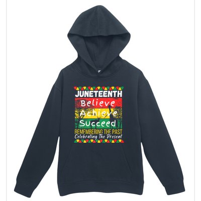 Juneteenth Is My Independence Day Black Pride Melanin Urban Pullover Hoodie