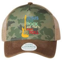 Jesus Is My Rock And That Is How I Roll Christian Legacy Tie Dye Trucker Hat