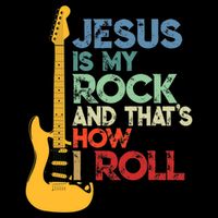 Jesus Is My Rock And That Is How I Roll Christian Sustainable Bucket Hat