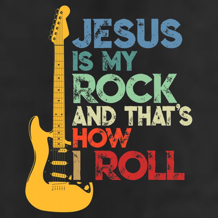 Jesus Is My Rock And That Is How I Roll Christian 11oz C Handle Ceramic Mug