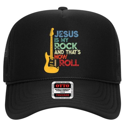 Jesus Is My Rock And That Is How I Roll Christian Hat