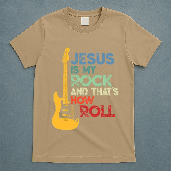 Jesus Is My Rock And That Is How I Roll Christian T-Shirt