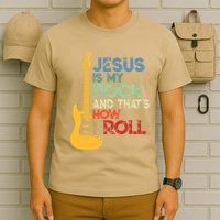 Jesus Is My Rock And That Is How I Roll Christian T-Shirt