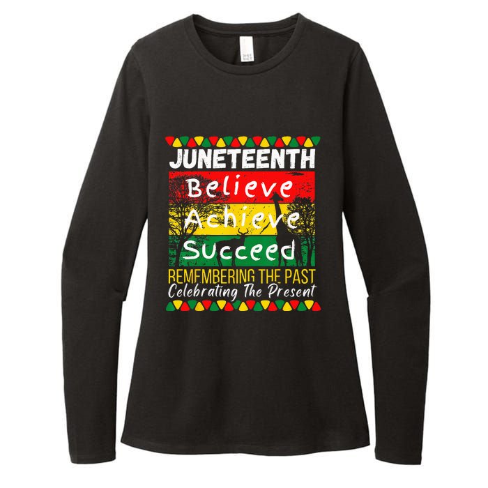 Juneteenth Is My Independence Day Black Pride Melanin Womens CVC Long Sleeve Shirt