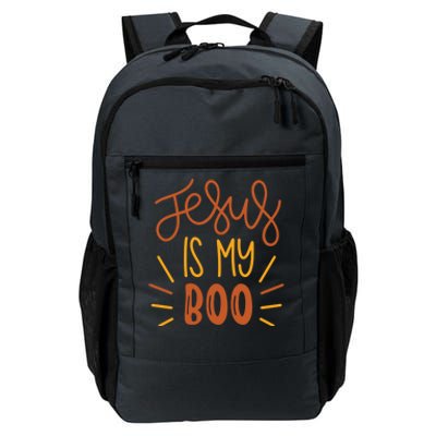 Jesus Is My Boo Halloween Boo Christian Costume Design Funny Gift Daily Commute Backpack