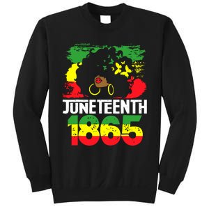 Juneteenth Is My Independence Day Black Women Freedom 1865 Sweatshirt