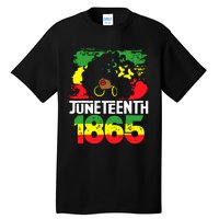 Juneteenth Is My Independence Day Black Women Freedom 1865 Tall T-Shirt