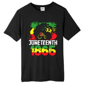 Juneteenth Is My Independence Day Black Women Freedom 1865 Tall Fusion ChromaSoft Performance T-Shirt