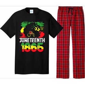 Juneteenth Is My Independence Day Black Women Freedom 1865 Pajama Set