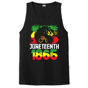 Juneteenth Is My Independence Day Black Women Freedom 1865 PosiCharge Competitor Tank