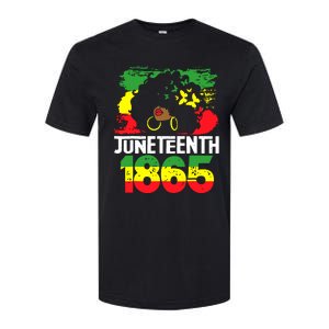 Juneteenth Is My Independence Day Black Women Freedom 1865 Softstyle CVC T-Shirt