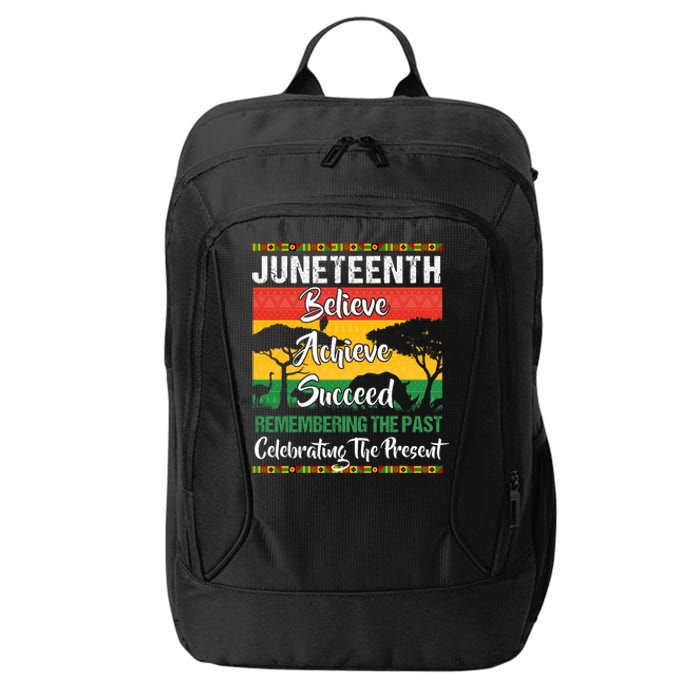 Juneteenth Is My Independence Day African 1865 Freedom Day City Backpack