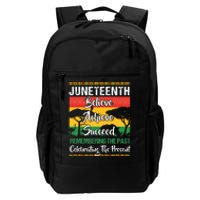 Juneteenth Is My Independence Day African 1865 Freedom Day Daily Commute Backpack