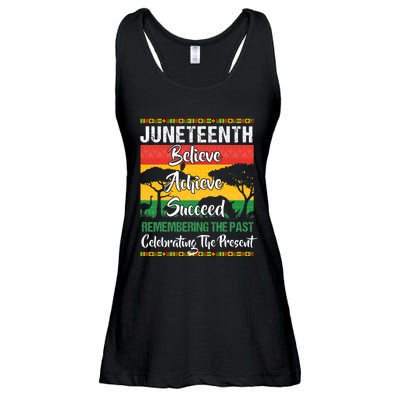 Juneteenth Is My Independence Day African 1865 Freedom Day Ladies Essential Flowy Tank