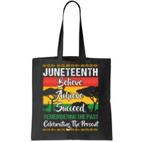 Juneteenth Is My Independence Day African 1865 Freedom Day Tote Bag