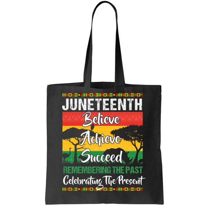 Juneteenth Is My Independence Day African 1865 Freedom Day Tote Bag