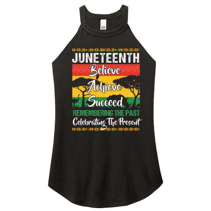 Juneteenth Is My Independence Day African 1865 Freedom Day Women’s Perfect Tri Rocker Tank