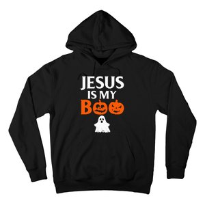 Jesus Is My Boo Cute Halloween Design For Christians Hoodie