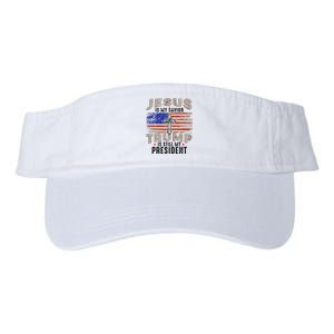 Jesus Is My Savior Trump Is Still My President Trump 2024 Valucap Bio-Washed Visor