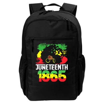 Juneteenth Is My Independence Day Black Wo Freedom 1865 Daily Commute Backpack