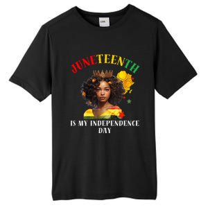 Junenth Is My Independence Day Graphic 2024 Gift Tall Fusion ChromaSoft Performance T-Shirt